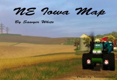 NE Iowa Map