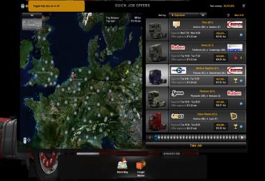 New menu style v6 with New realistic style map