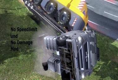 No Speed ​​Limit And No Damage v1.9