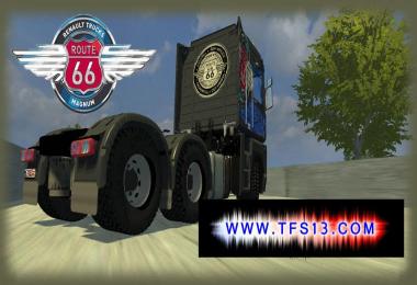 RENAULT TRUCK MAGNUM ROUTE 66 v1.0