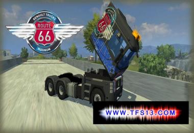 RENAULT TRUCK MAGNUM ROUTE 66 v1.0