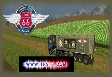 RENAULT TRUCK MAGNUM ROUTE 66 v1.0