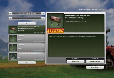 Respect for Modders sign v1.0