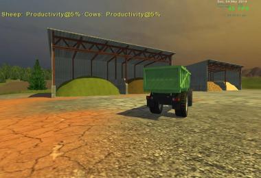 Straw Grass silage and manure buyable