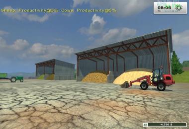 Straw Grass silage and manure buyable