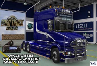 Uncle D ETS2 CB Radio Chatter Mod [New]  v1.2