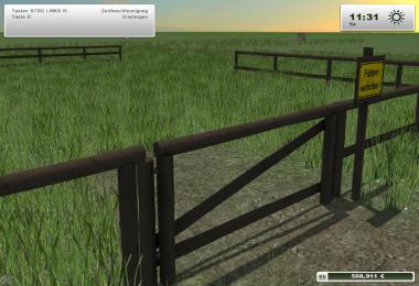 Wooden fence set v1.0