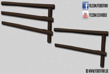 Wooden fence set v1.0