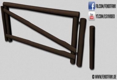 Wooden fence set v1.0