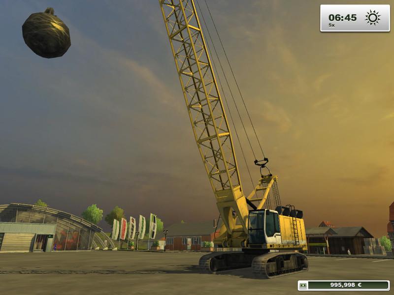 Liebherr wrecking ball v1.0 - Modhub.us