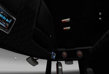 DAF Black skin and interior