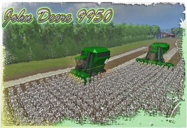 John Deere 9950 Cotton Harvester V1.2