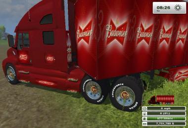 Kenworth Truck Budweiser V1.0