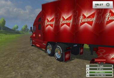 Kenworth Truck Budweiser V1.0