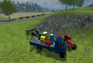 Linde forklift package with pallet v1.0