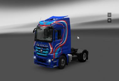 Mercedes Actros Blue edition