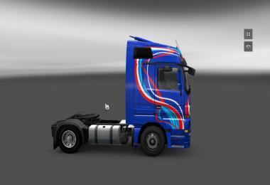 Mercedes Actros Blue edition