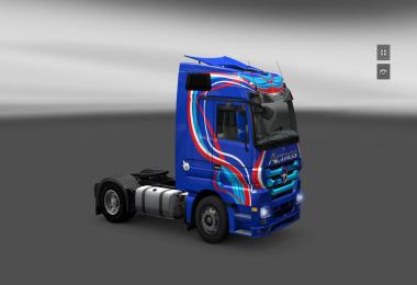 Mercedes Actros Blue edition