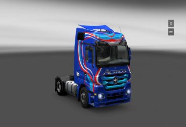 Mercedes Actros Blue edition