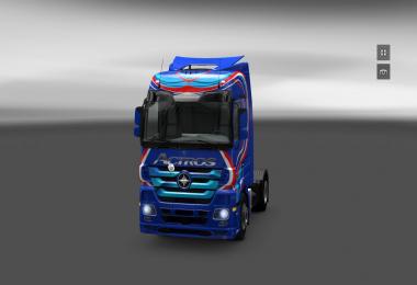 Mercedes Actros Blue edition