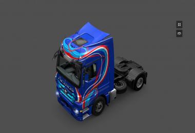 Mercedes Actros Blue edition