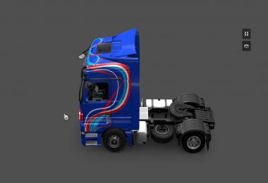 Mercedes Actros Blue edition