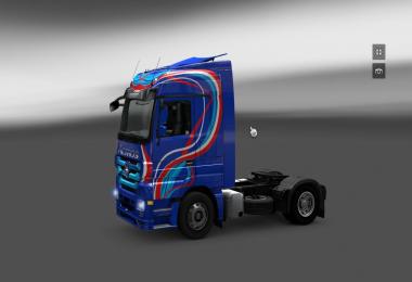 Mercedes Actros Blue edition