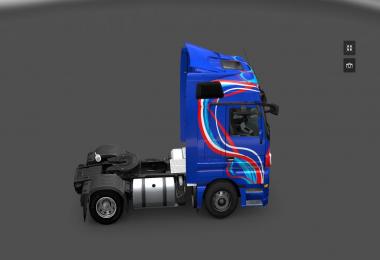 Mercedes Actros Blue edition