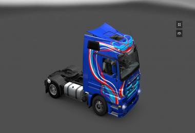 Mercedes Actros Blue edition