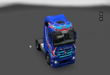 Mercedes Actros Blue edition
