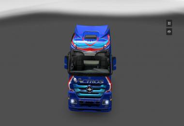 Mercedes Actros Blue edition