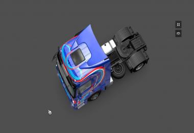 Mercedes Actros Blue edition