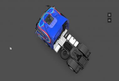 Mercedes Actros Blue edition