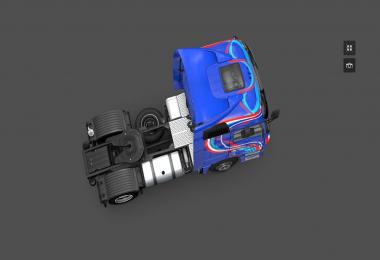 Mercedes Actros Blue edition