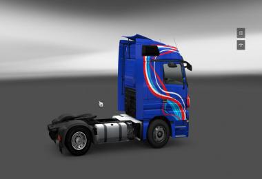 Mercedes Actros Blue edition