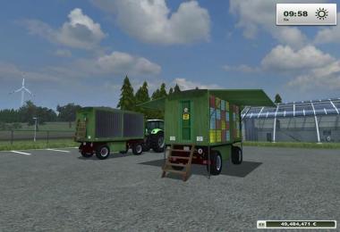 Mobiler Bienenstock auf Drehschemel v2.0