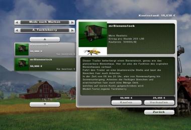 Mobiler Bienenstock auf Drehschemel v2.0