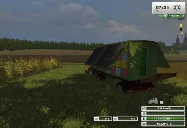 Mobiler Bienenstock auf Drehschemel v2.0