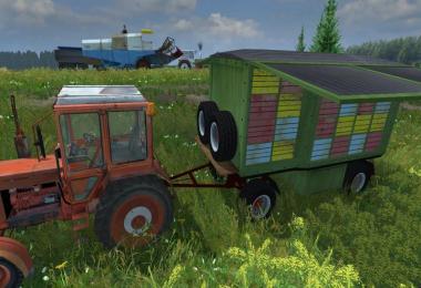 Mobiler Bienenstock auf Drehschemel v2.0