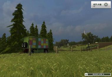 Mobiler Bienenstock auf Drehschemel v2.0