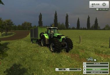 Mobiler Bienenstock auf Drehschemel v2.0