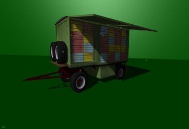 Mobiler Bienenstock auf Drehschemel v2.0