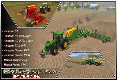 MultiFruit/Fertilizer Seeder Pack V1.0