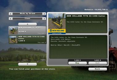 NEW HOLLAND TF 78 MR pack V2