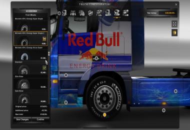 New Scania Michelin Wheels