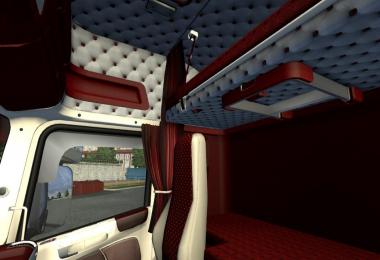 RJL's Scania T red white interior