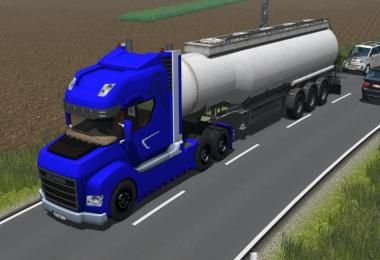 Scania Stax v2.0 Rot und Blau