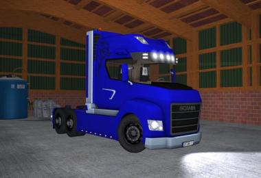 Scania Stax v2.0 Rot und Blau