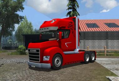 Scania Stax v2.0 Rot und Blau