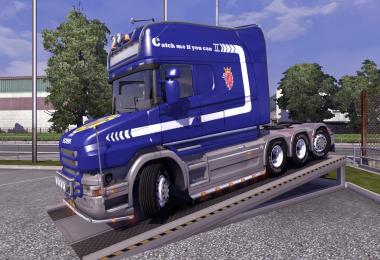 Scania T v1.3 - Skin: catch me if you can 1.9.22
